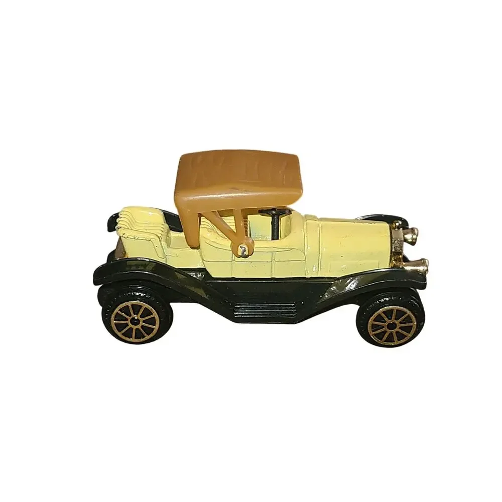 Reader's Digest High Speed Corgi Peerless No. 211 vintage toy car yellow brown